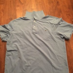 Vineyard Vines blue polo